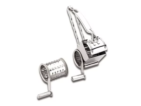 Hachoir inox à manivèlle 2 lames sur commande