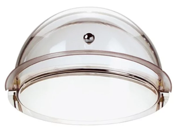 Rolltop deksel polycarbonaat incl. tray Ø380mm