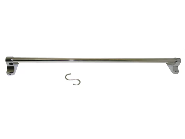 Penderie murale inox - L400mm-6 haken sur commande