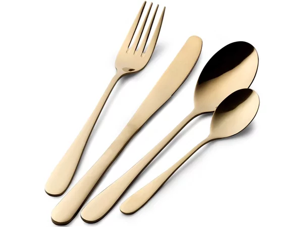 Princess Gold 18/0 tafelvork L215xh2,5mm