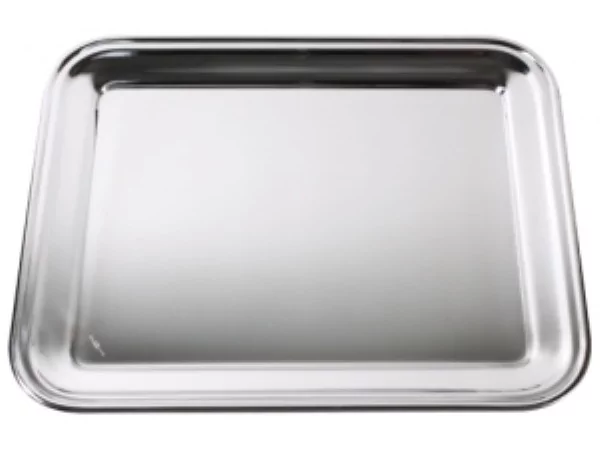 Plateau de service inox 18/10 - 480x370mm