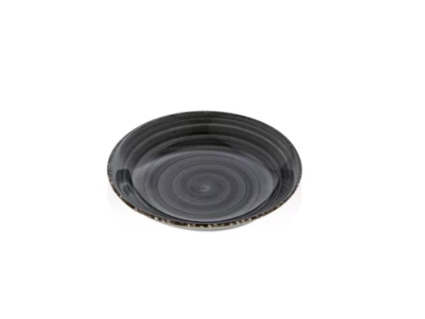 Gural Ent antracite assiette creuse D200mm