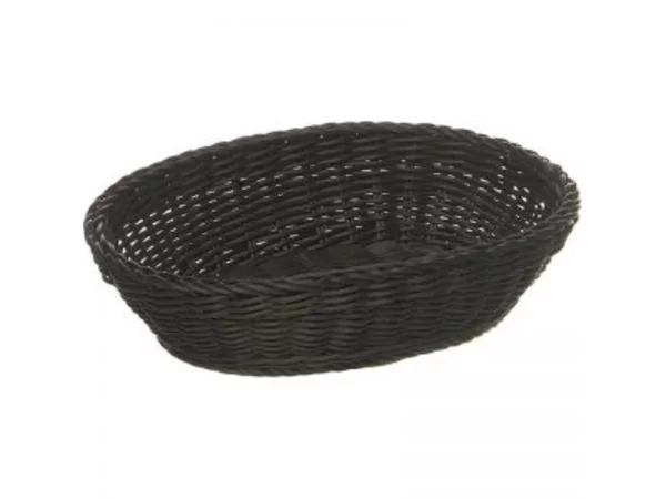 Profiline Bread basket PP oval 320x230-H70mm black