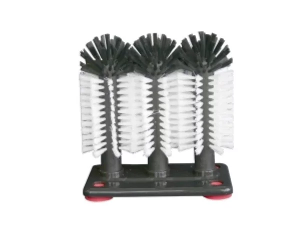 Glass cleaning brush