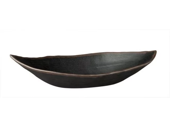 Melamine Marone bol feuille D300x190xH80mm 900ml