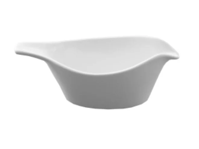 Sauce boat white L133xB66xH45mm 100ml