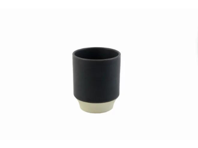 Atlas black beker D80xH100mm 340ml