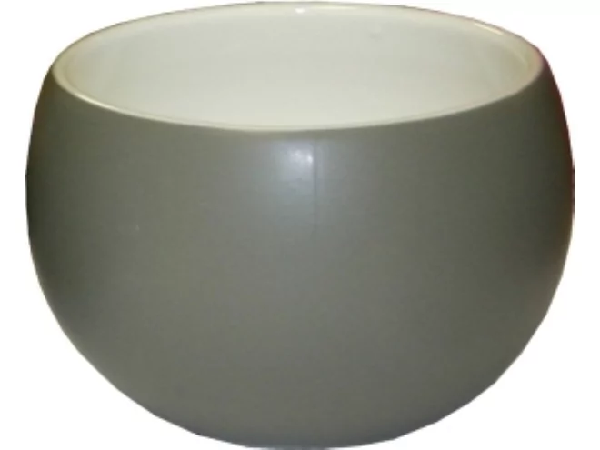 Royal White Bowl 38cl grey mat