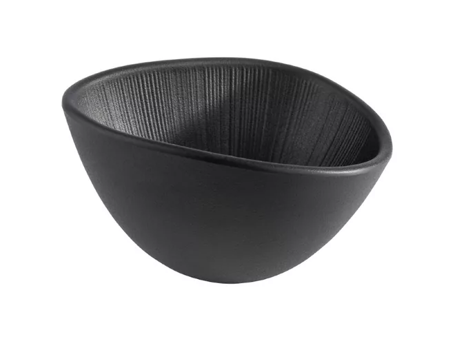 Melamine Nero bol noir D190xH90mm 500ml