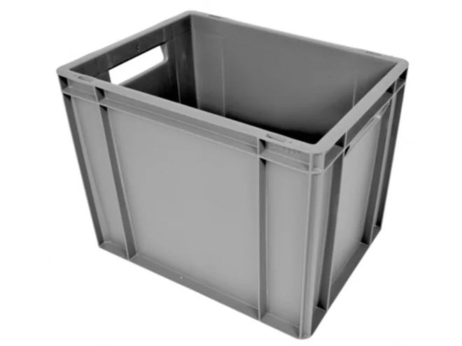 Bac empilable avec poignées ouvertes L400xB300xH320mm