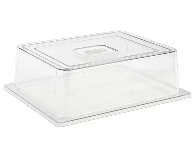 Cloche afdekdeksel polycarbonaat GN 1/2 325x265mm