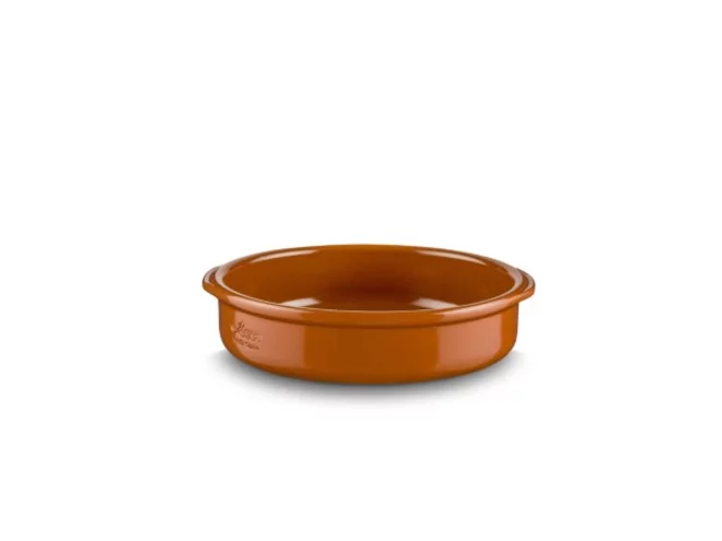 Bol brun ceramique avec anses D200xH45mm 800ml