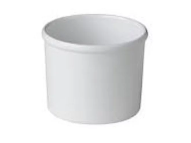 Melamine dressingpot wit 850ml Ø130mm H105mm 