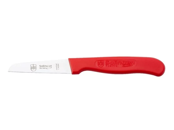 Solingen Potato peeler mill rost-proof 75mm red