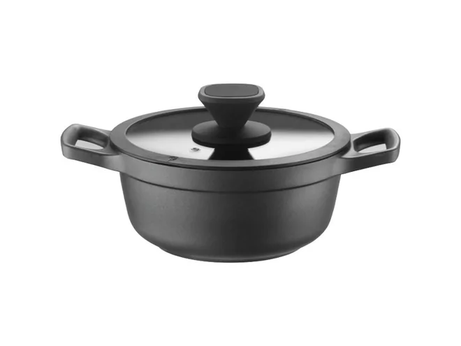 Pintinox Pro Casserole anti-adhésive + couvercle verre D200xH107mm 2,