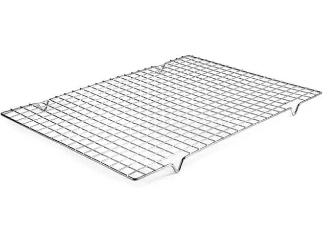 Cake grid chrome steel - 430x300mm