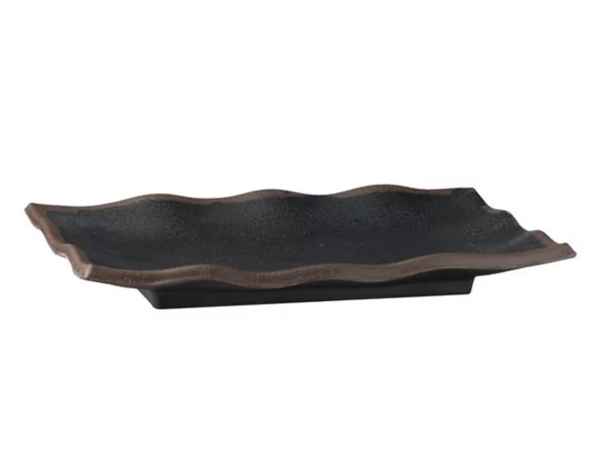 Marone melamin tray 225x150x30mm