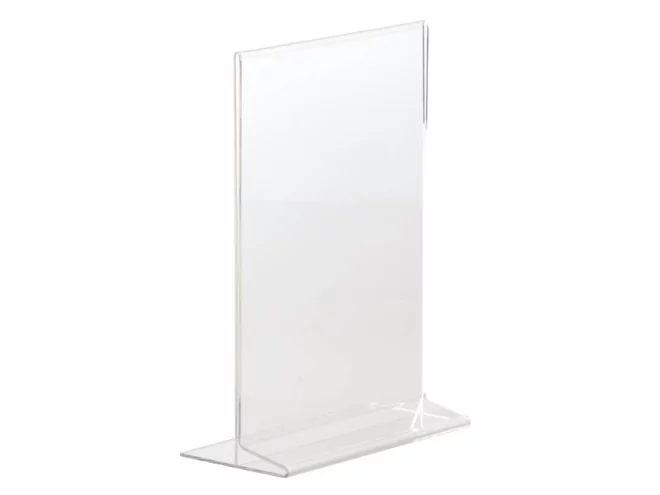 Porte menu plexi - 190x100mm