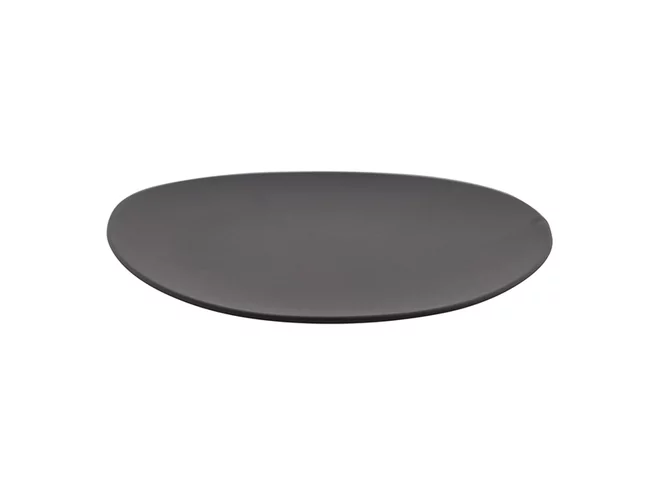 Cookplay Shell Line dinner plate matt black 27.5x28.5x2.5cm