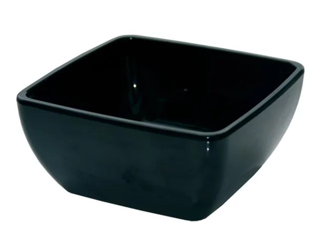 Melamine bol noir L60xB60xH30mm 100ml