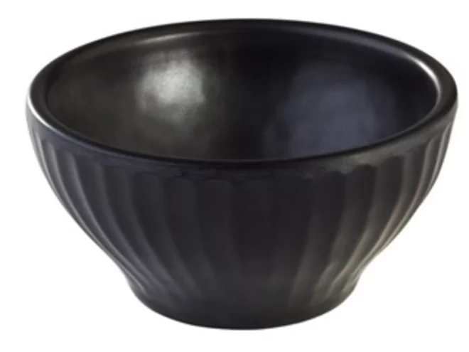 Aiko melamine bowl Ø80xH70mm70ml black