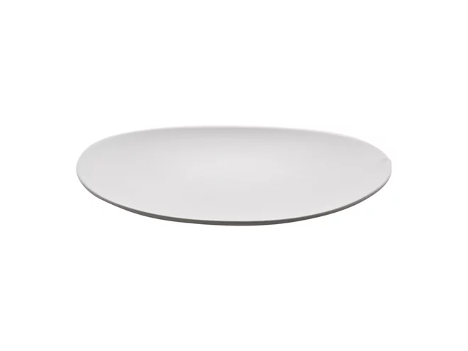 Cookplay Shell Line dinner plate matt white 27.5x28.5x2.5cm