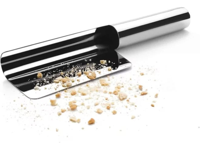 Kruimelveger inox L220xB70mm