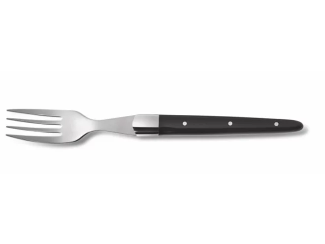 Comas Acrilic steakfork black 210mm