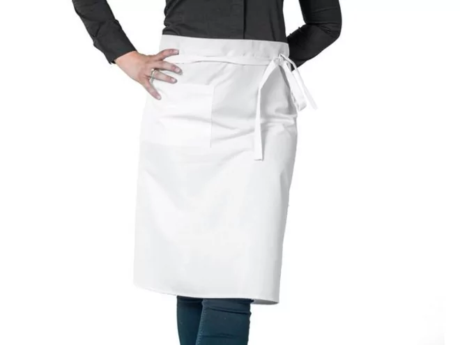Economico Apron 100% cotton L70x100cm white