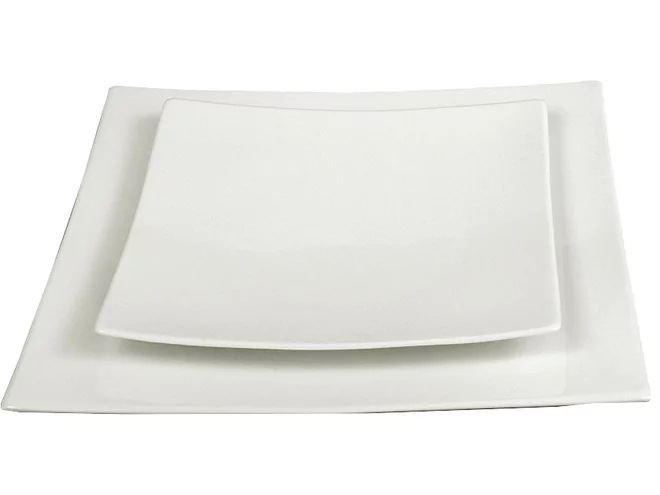 Pure Ivory flat plate Ø270mm
