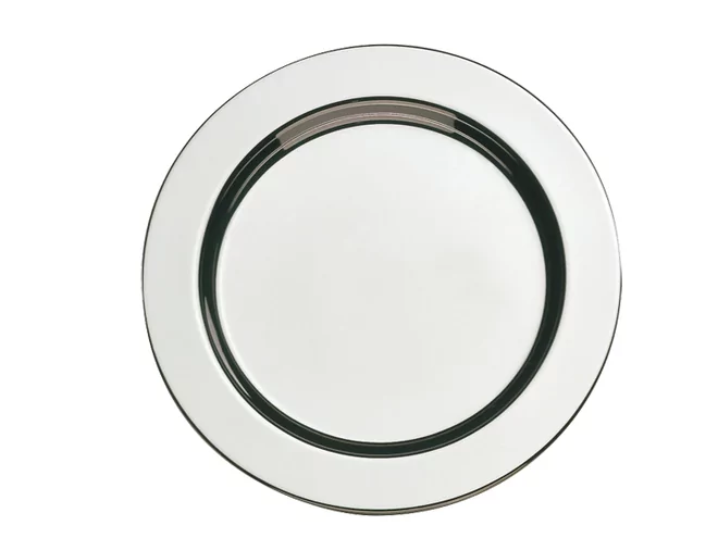 6 glass underliners s/s 18/8 Ø120mm