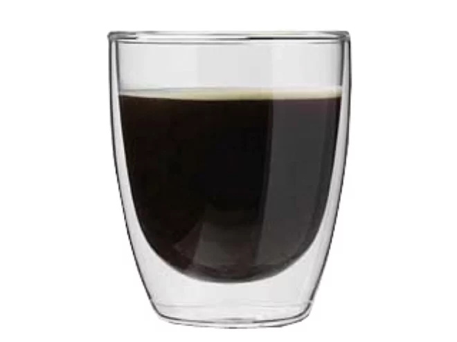 Espresso verre double vitrage D60xH70mm 80ml