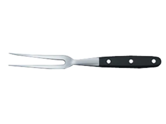 Papillon premium forgé fourchette à viande 16cm