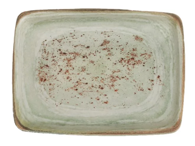 Gural Nature assiette rectangulaire L370xB250mm