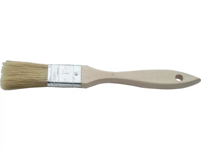 Pinceau patisier , manche en bois - 50x75mm