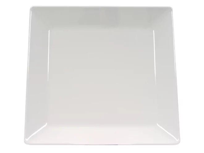Melamine assiette carrée 37cm