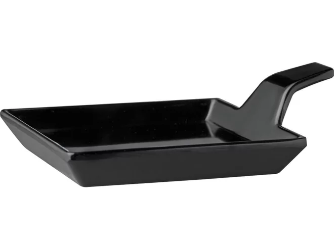 Melamin Fingerfood plate Flying Buffet 95-H15mm black