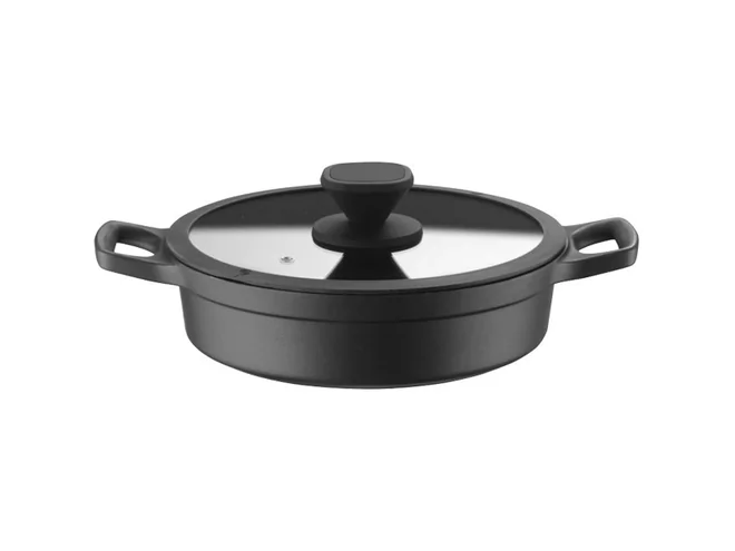 Pintinox Pro kookpot + glazen deksel antikleef D280xH85mm 4,2L