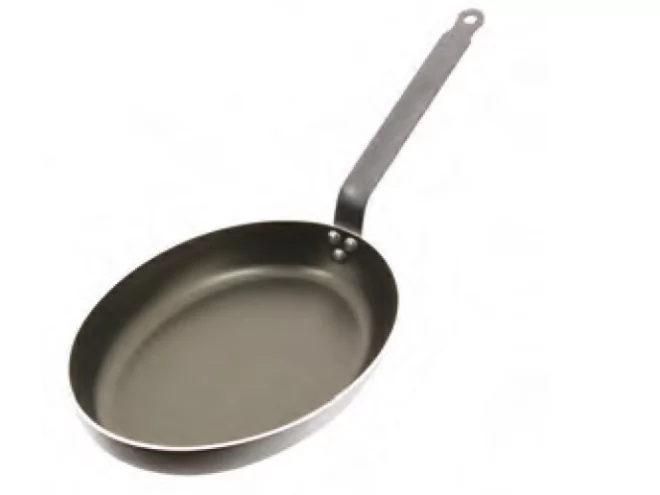 De Buyer Fishpan Choc Resto induction 360x260xh43mm 5mm