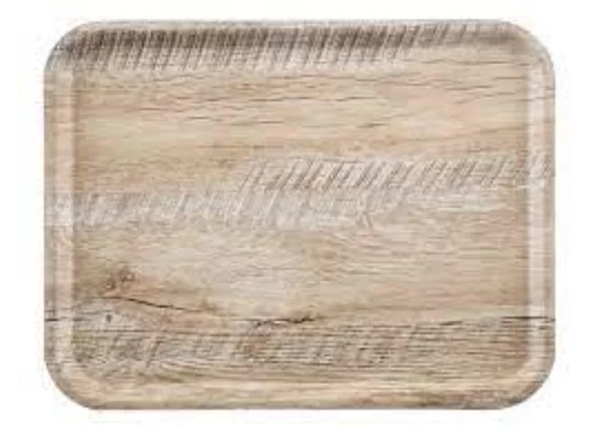 Madeira laminated coffeetray rect 240x350mm light OAK