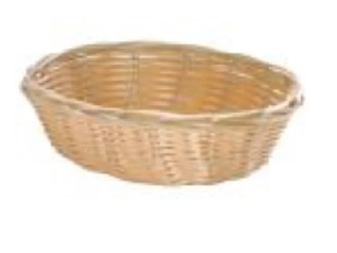 Poly-rattan oval basket 170x120xH40mm