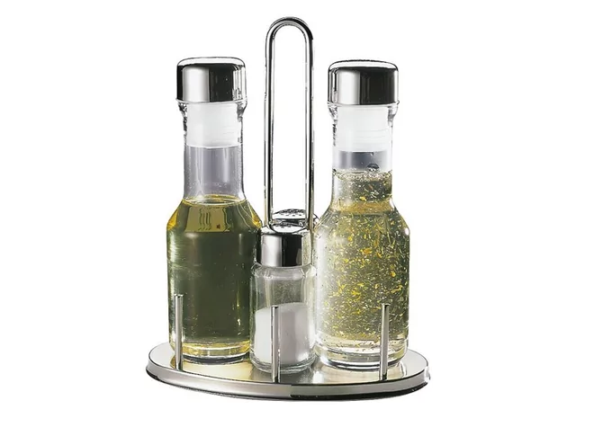 Menagere peper/zout/olie/azijn - 175x105x230mm