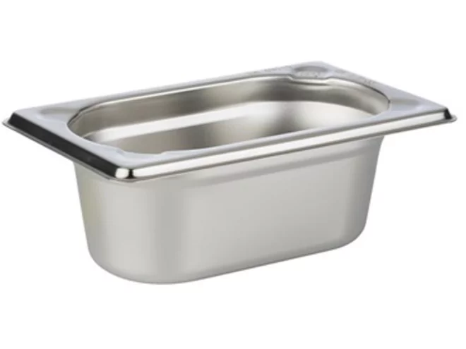 Gastronorm container stainless steel GN1/9 65mm