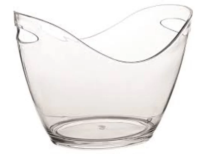 Seau à vin/champagne Acryl transparent 270x200-H210mm