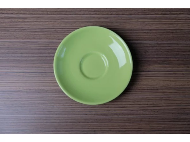 Apple saucer for espresso cup 65ml light green p/pc
