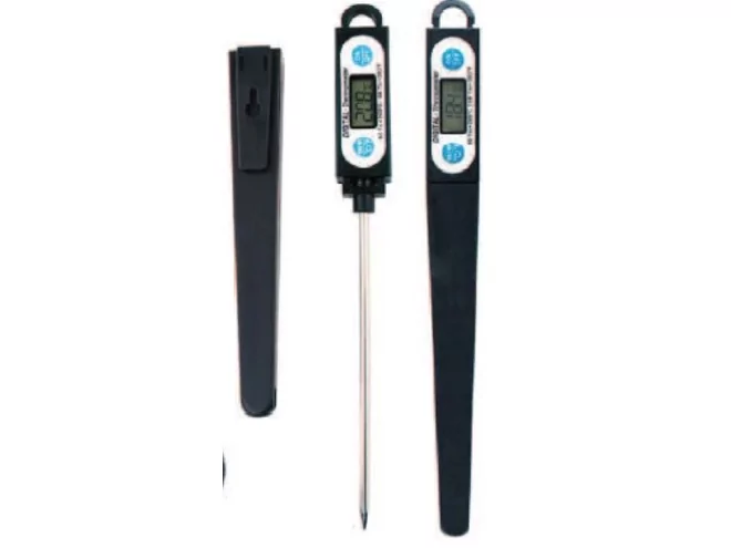 Thermomètre digitale avec sonde 120mm -50°C jusqu'à +200°C