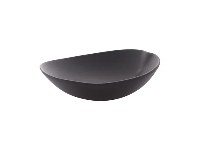 Cookplay Shell Line bowl mat noir L215xB220xH75mm 740ml