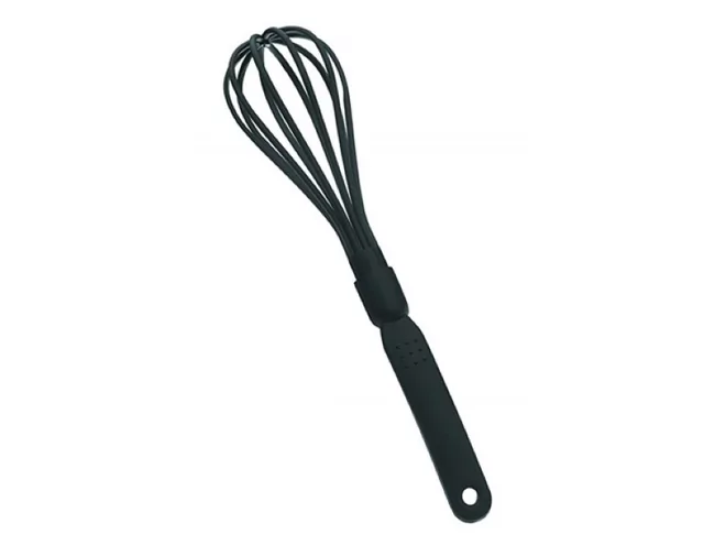 Black nylon whisk 300mm max 210°C