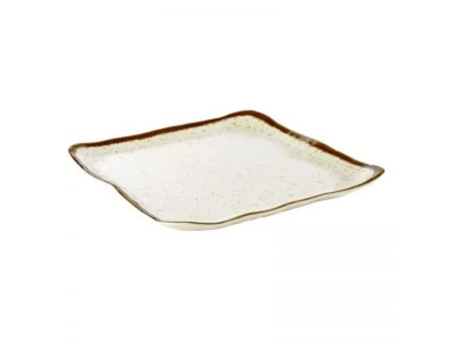 Stone Art melamine flat plate 330x325mm-H30mm