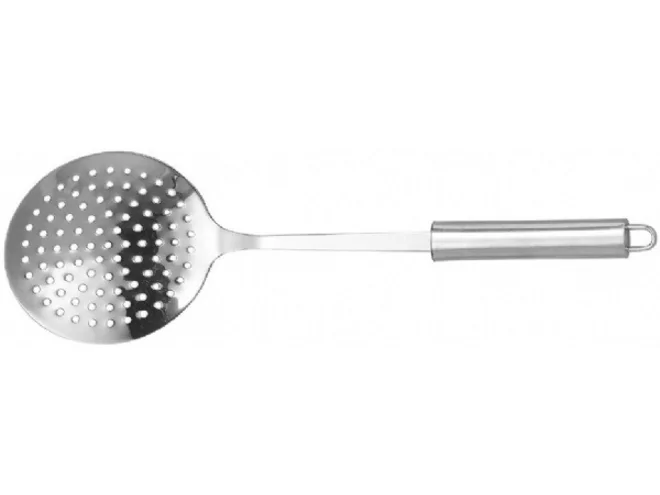 Schuimspaan Ellisse inox L365xD110mm